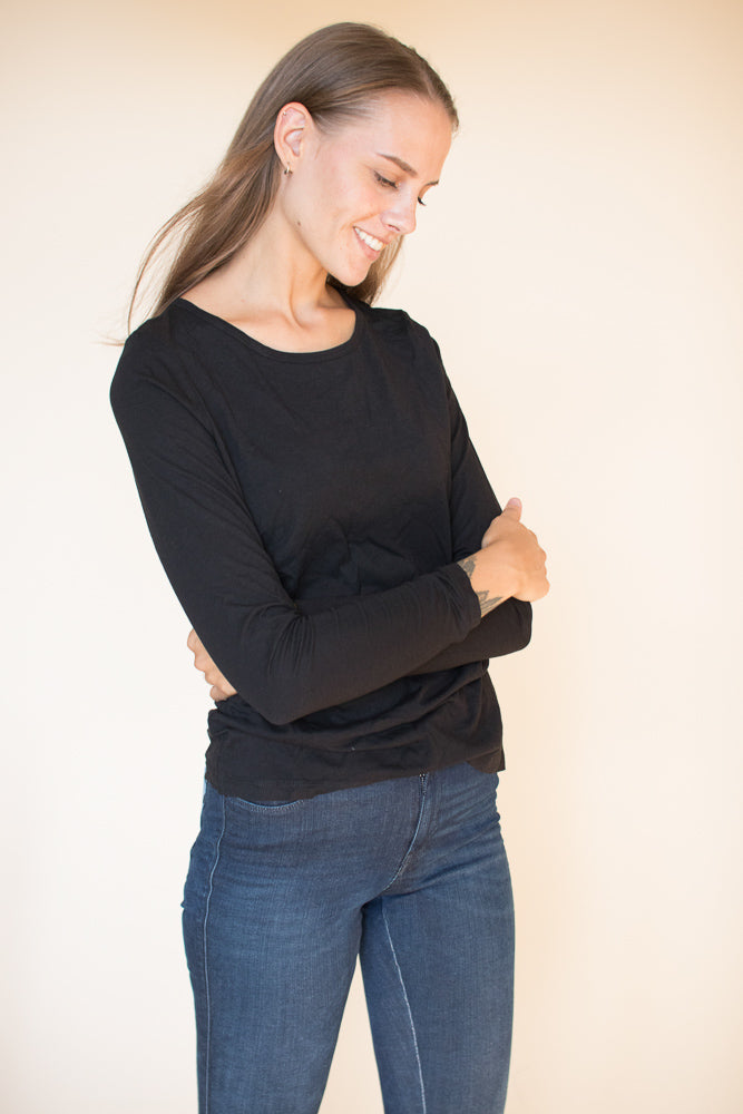 Women's Long Sleeve - Black - The Product - Gensere - VILLOID.no