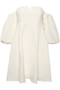 DaniGZ Off Shoulder Klänning - Egret