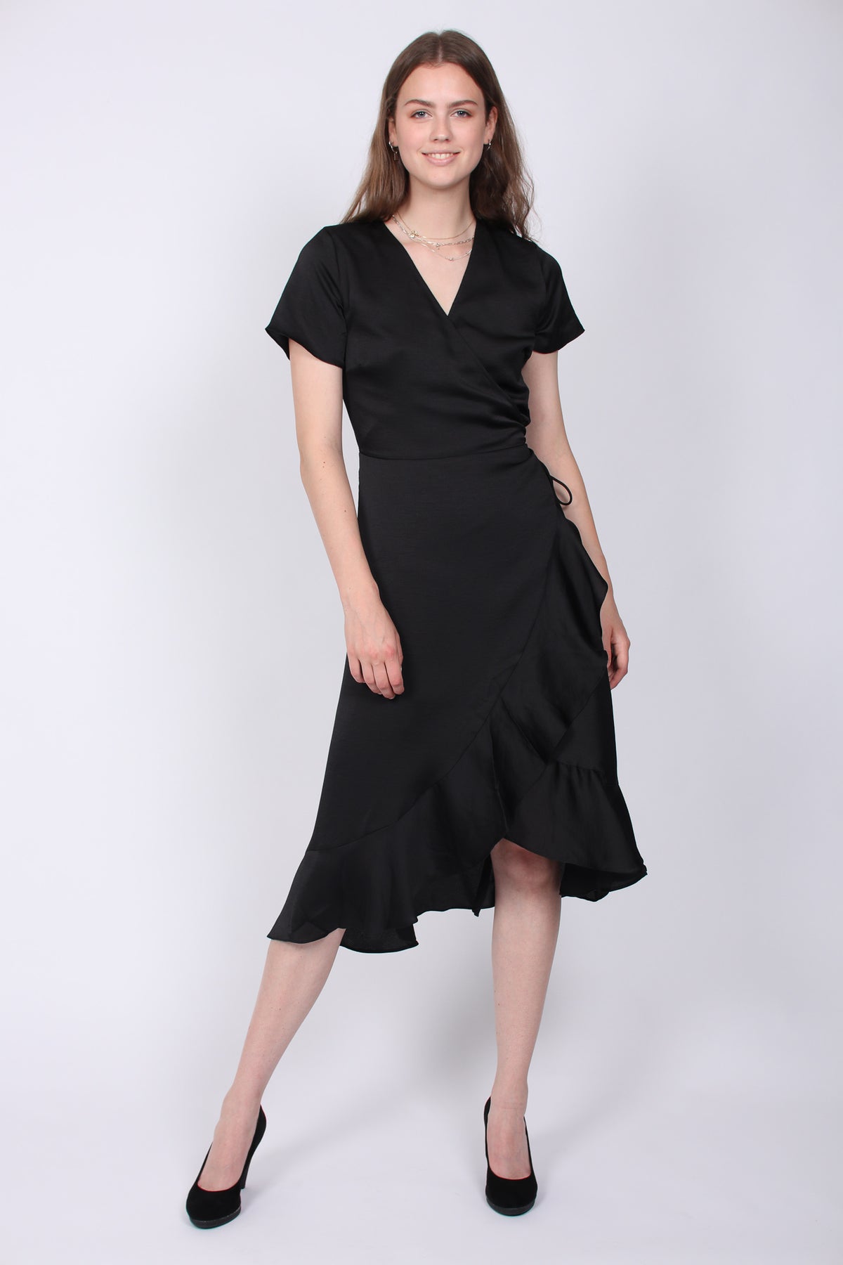 Magga Solid Dress - Black - Neo Noir - Kjoler - VILLOID.no
