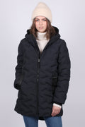 Mellow Lang Parkas - Skyggesort - Twentyfour - Jakker - VILLOID.no