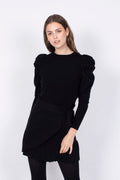 Luna Wool Sweater - Black - Ella & il - Gensere - VILLOID.no