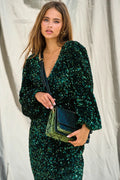 Teagan Lg Dress - Green