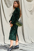 Teagan Lg Dress - Green