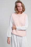Kala Vest Wool - Rose