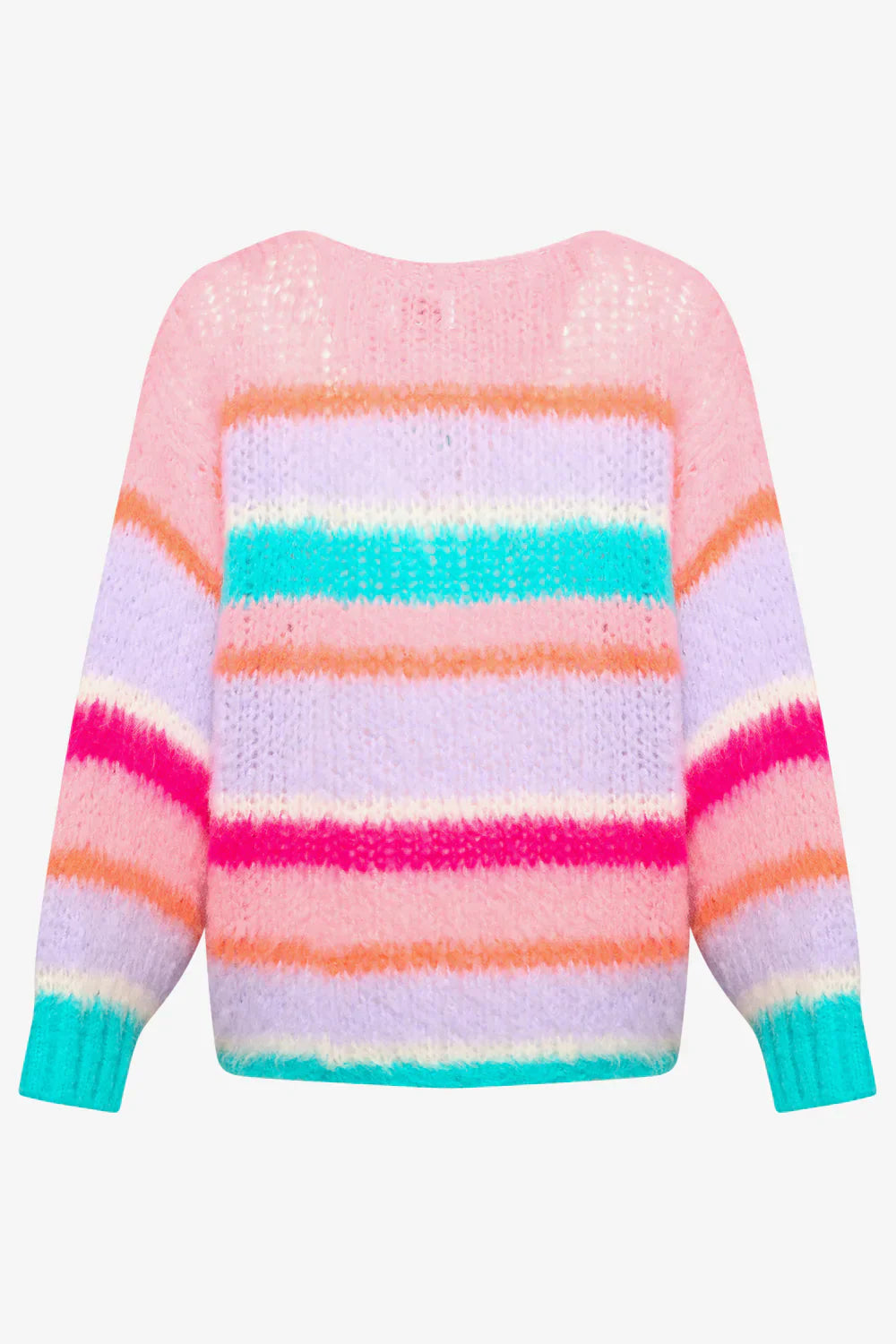Ella Knit Sweater - Rose/Blue/Lilac Mix