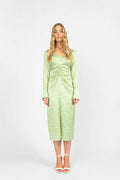 Eve Dress - Faded Green