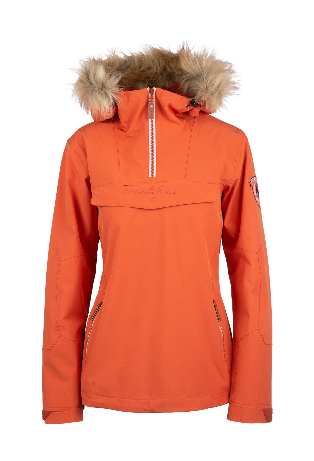 Finse 2-Lags Anorakk - Orange - Twentyfour - Jakker - VILLOID.no