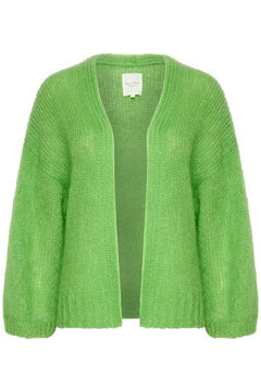 RastinaPW Cardigan - Grass Green