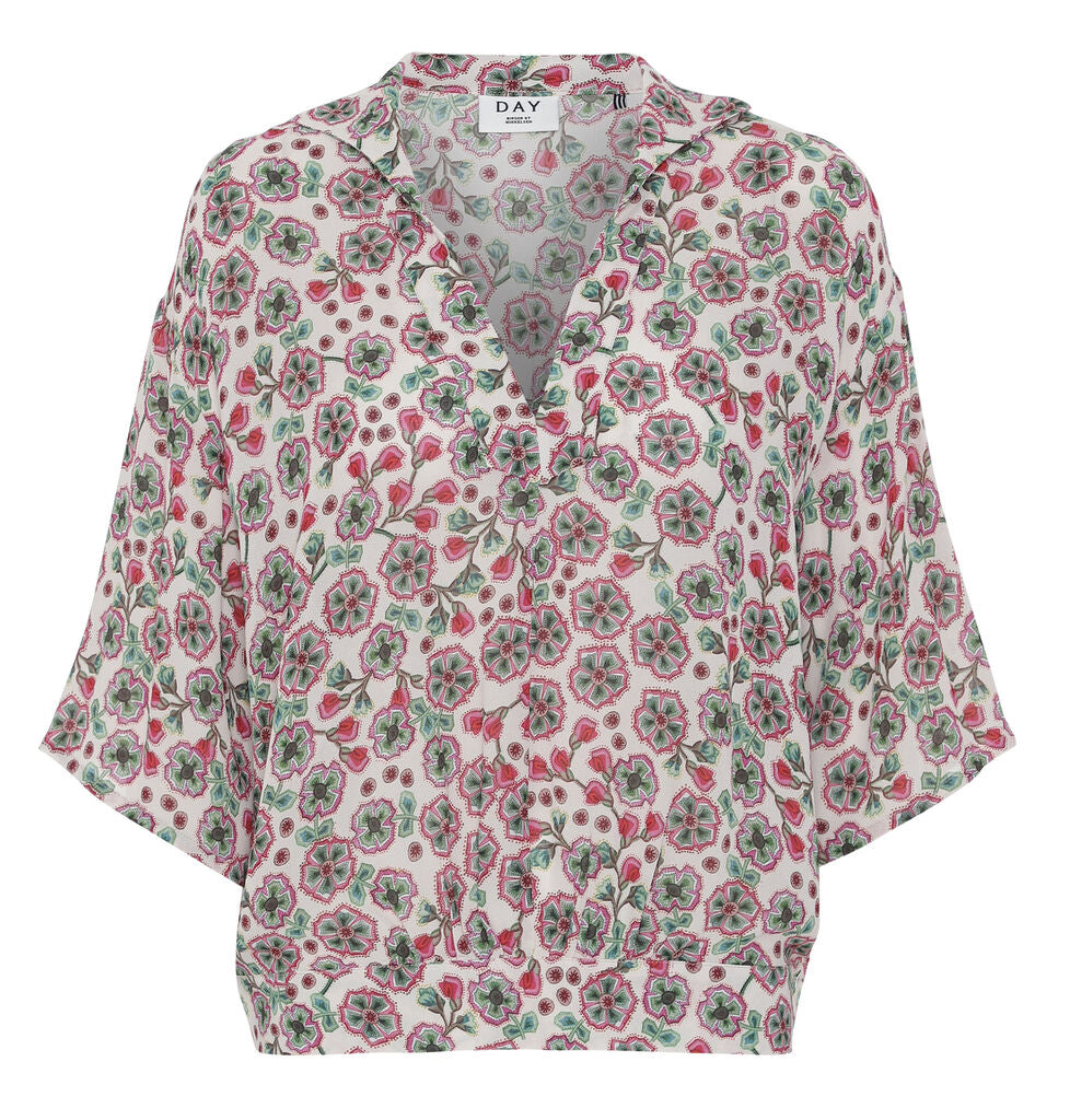 DAY Fiore - Smoke - DAY - T-skjorter & Topper - VILLOID.no