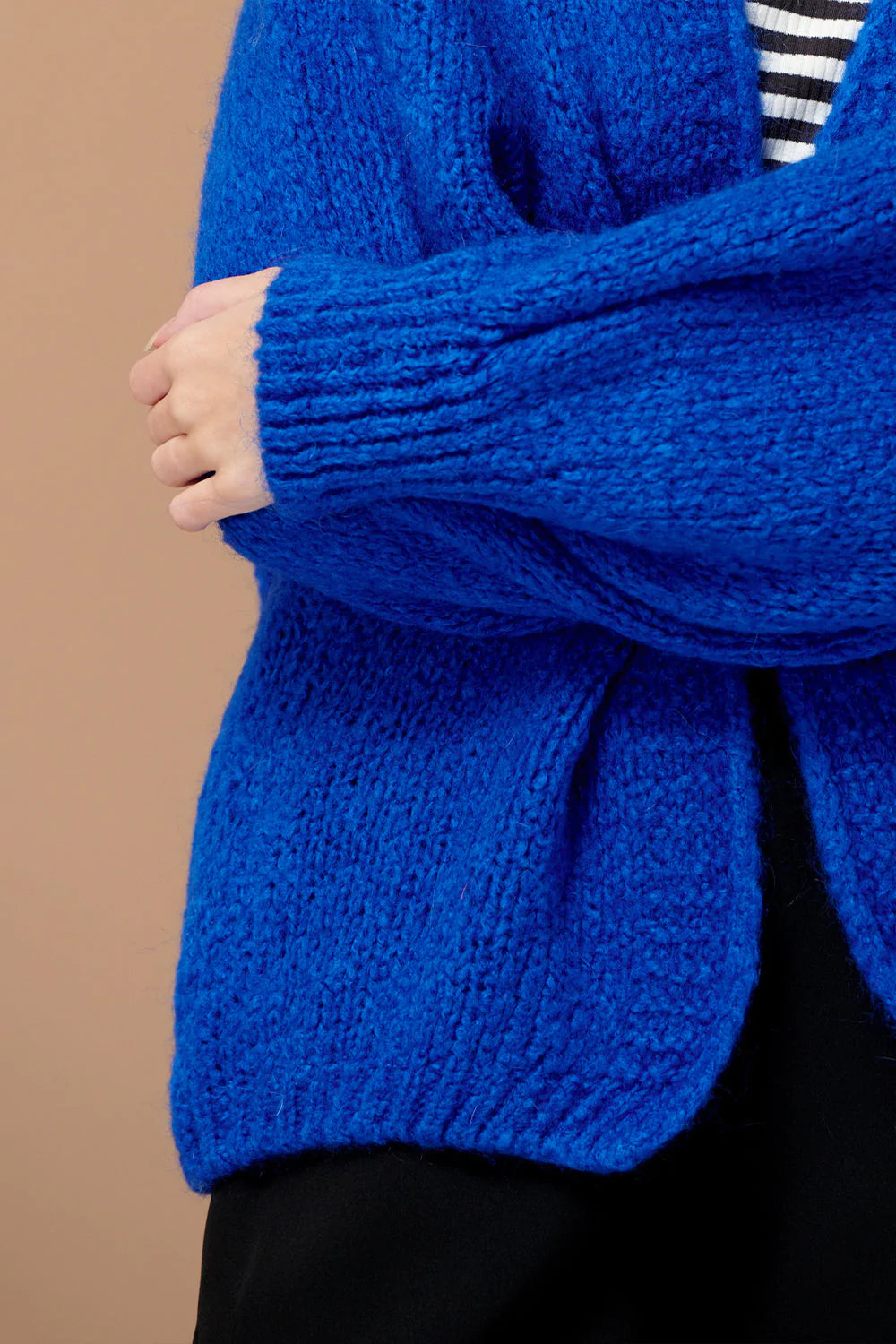 Fora Knit Cardigan - Royal Blue