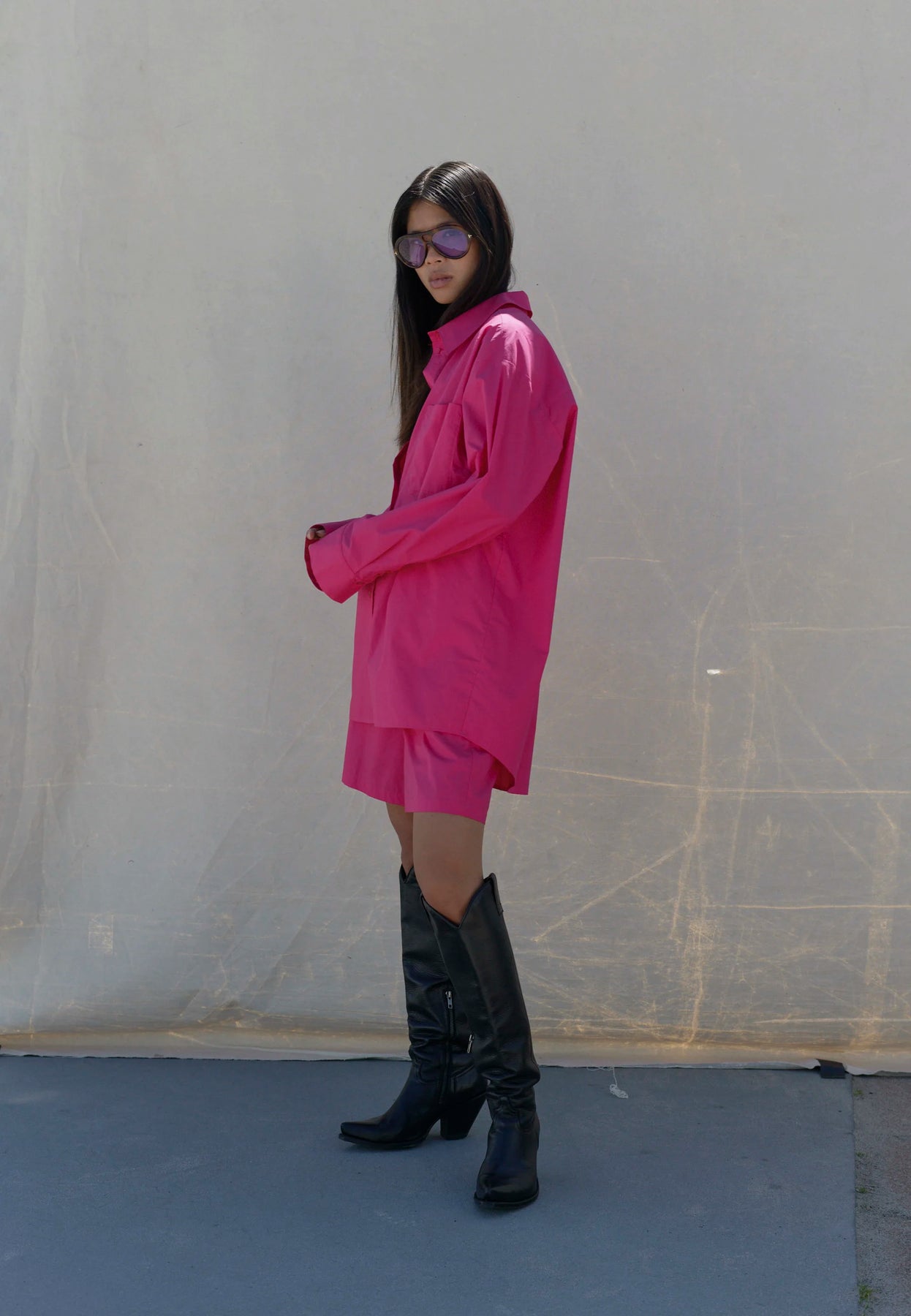 Henriette Shirt - Fusia
