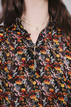 Leon Blouse - Black - Second Female - Bluser & Skjorter - VILLOID.no
