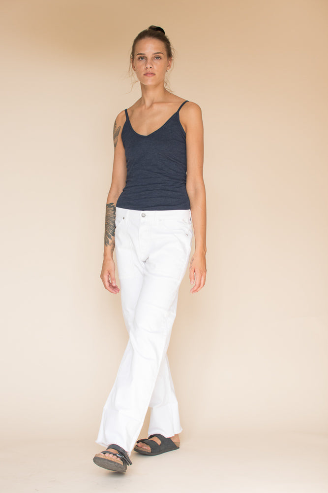 Boyfit Jeans - White - Replay - Bukser & Shorts - VILLOID.no