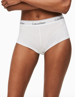 Boyshort - White - Calvin Klein - Undertøy - VILLOID.no