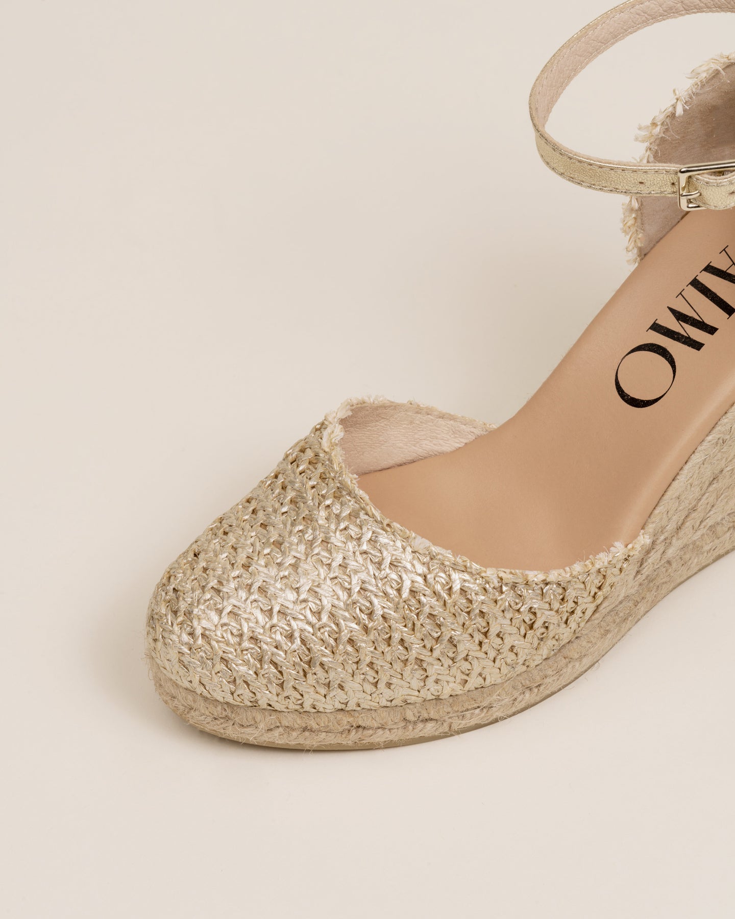 Cile Tessuto Raffia - Platino