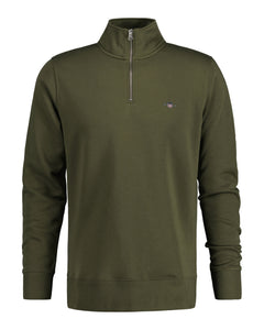Reg Shield Half Zip Sweat - Juniper Green