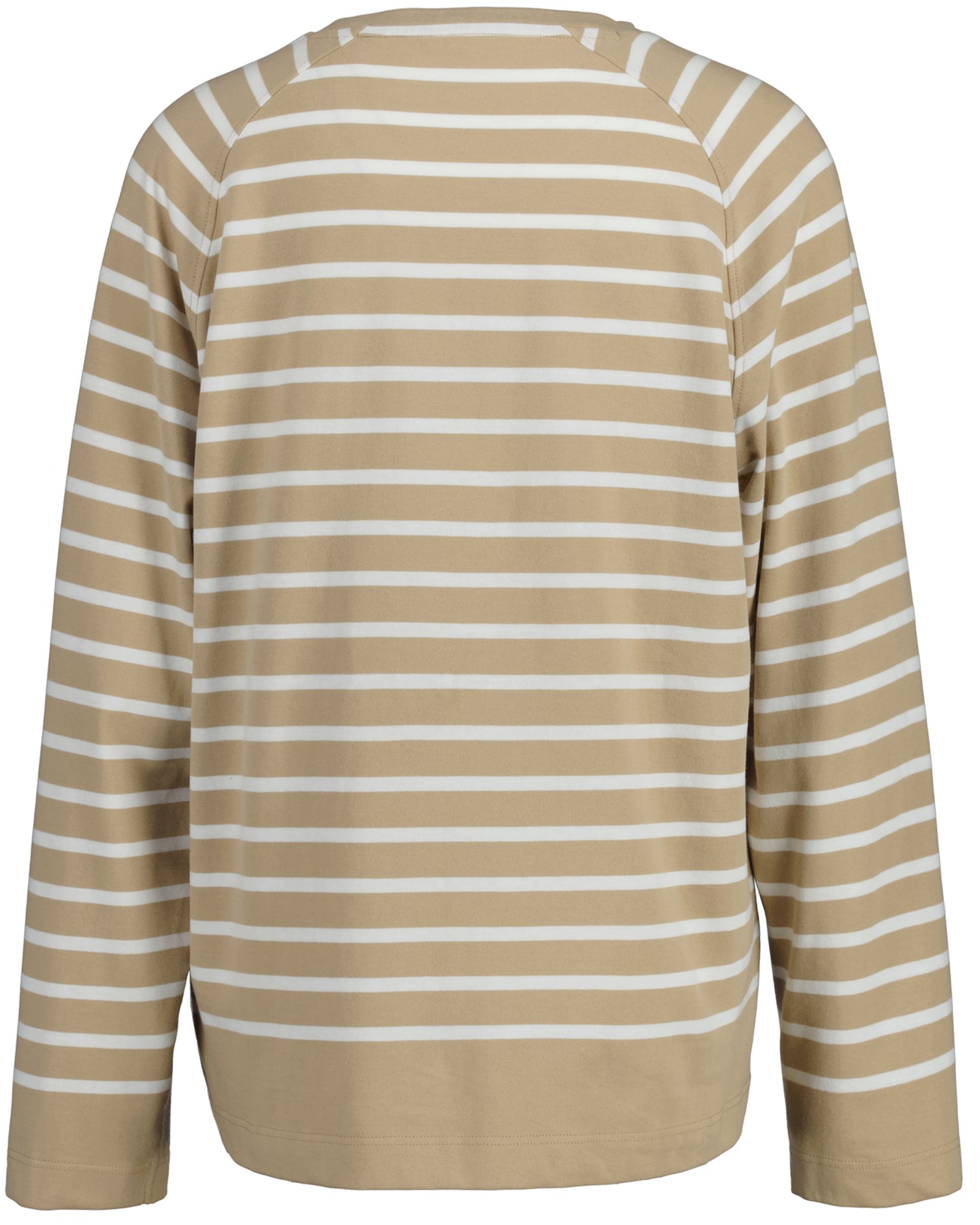 Logo Striped Ls T-Shirt - Dark Khaki