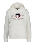Rel Archive Shield Hoodie - Eggshell