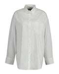 Oversized Fit Luxury Oxford Shirt - Eggshell