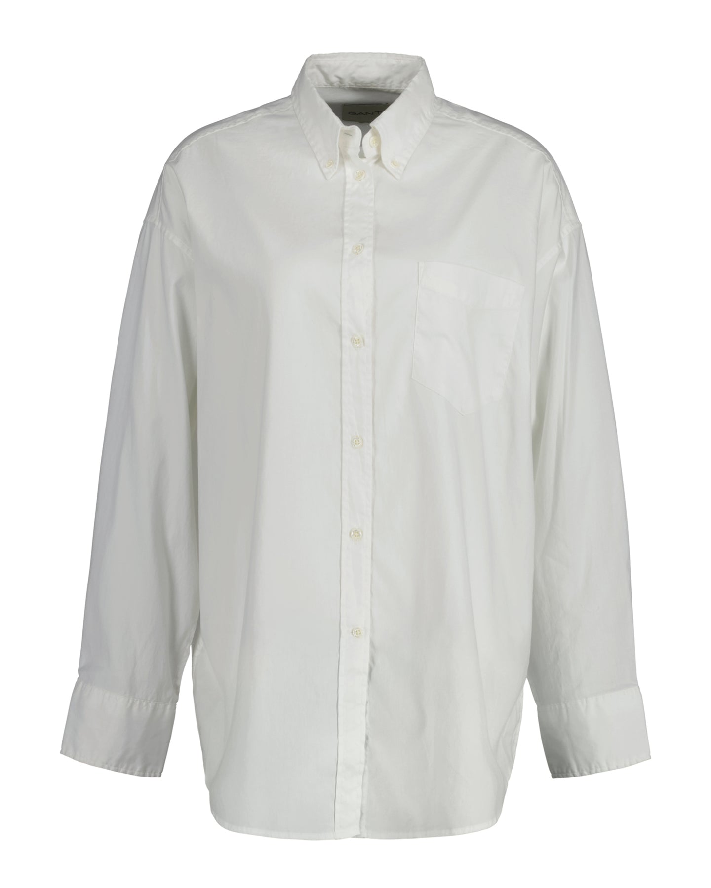Oversized Fit Luxury Oxford Shirt - Eggshell
