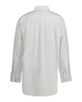 Oversized Fit Luxury Oxford Shirt - Eggshell