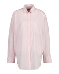Oversized Fit Luxury Oxford Shirt - Light Pink