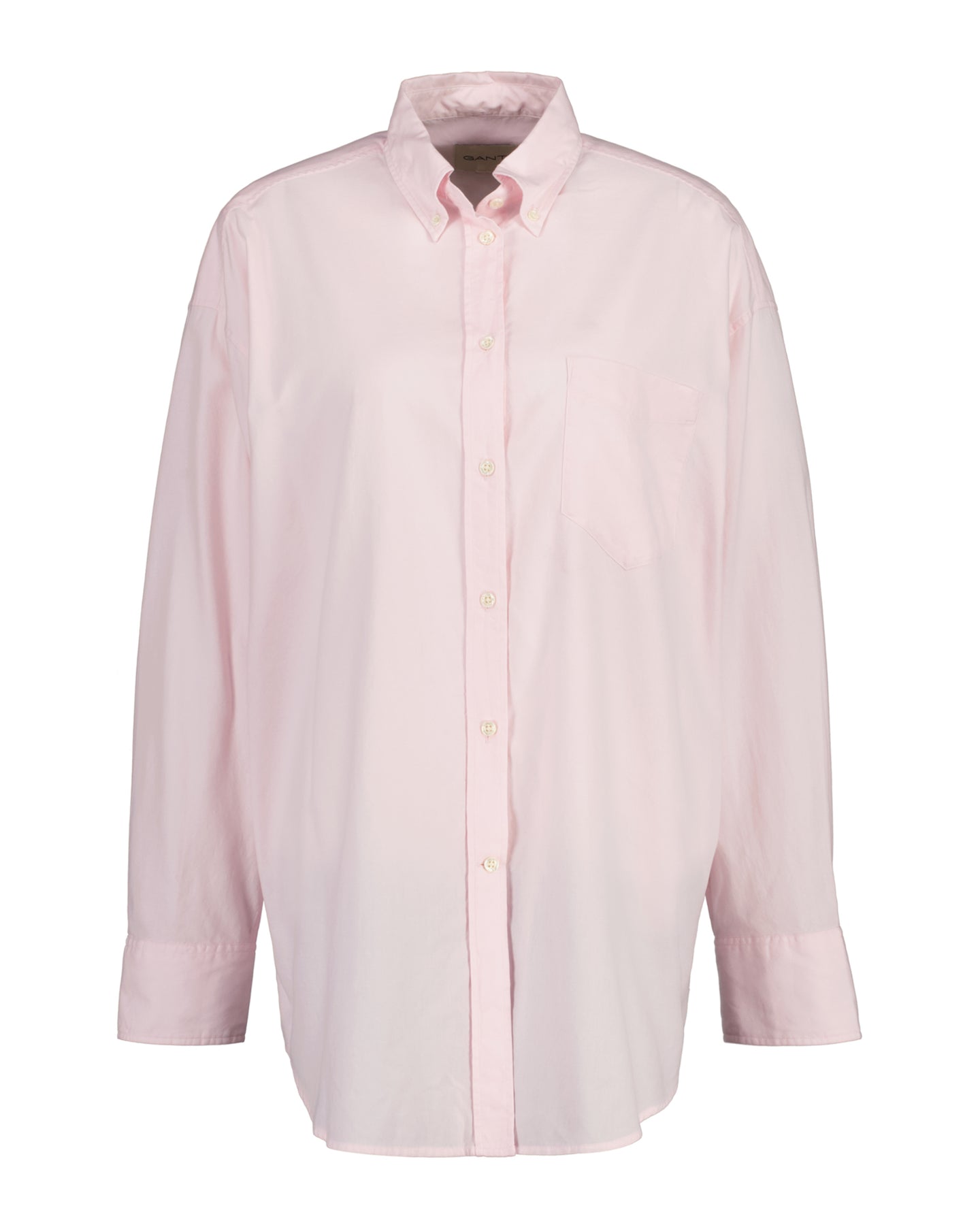 Oversized Fit Luxury Oxford Shirt - Light Pink