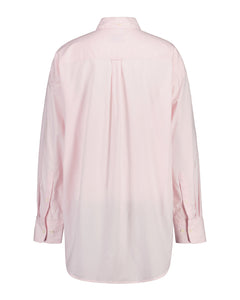 Oversized Fit Luxury Oxford Shirt - Light Pink