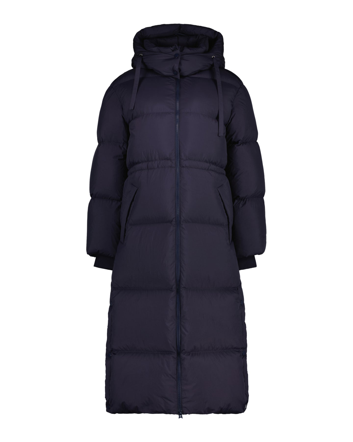 Full Length Down Coat - Evening Blue
