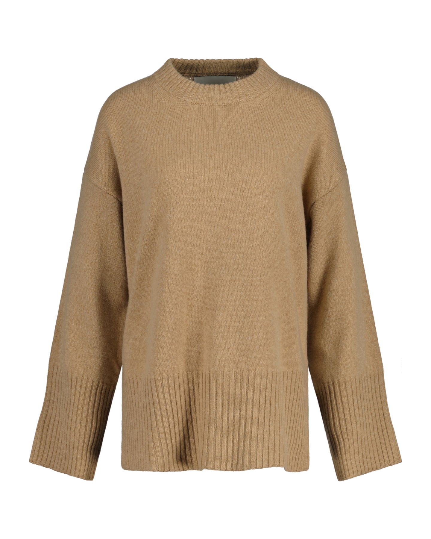 Lounge C-Neck Sweater - Dark Khaki