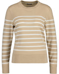 Light Cotton Breton C-Neck - Dry Sand