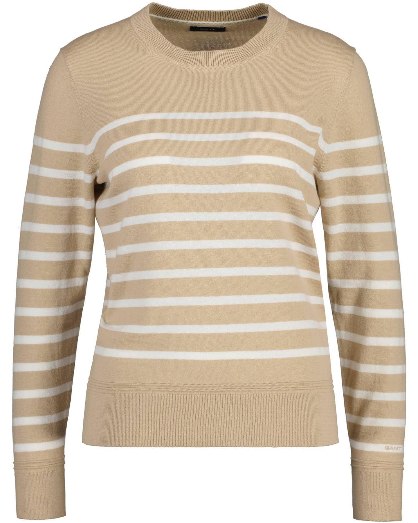 Light Cotton Breton C-Neck - Dry Sand
