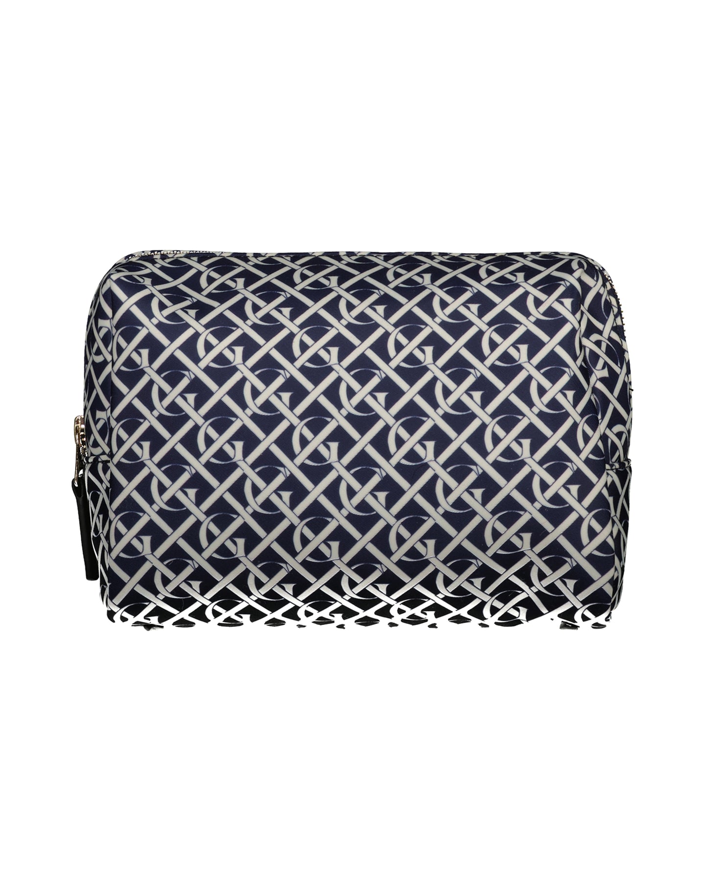 Monogram Print Makeup Bag - Evening Blue