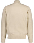 Classic Cotton Half Zip - Ochre Melange