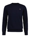 Ctn/Wo C-Neck - Evening Blue