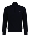 Superfine Lambswool Half Zip - Marine