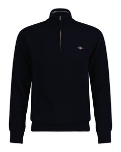 Superfine Lambswool Half Zip - Marine
