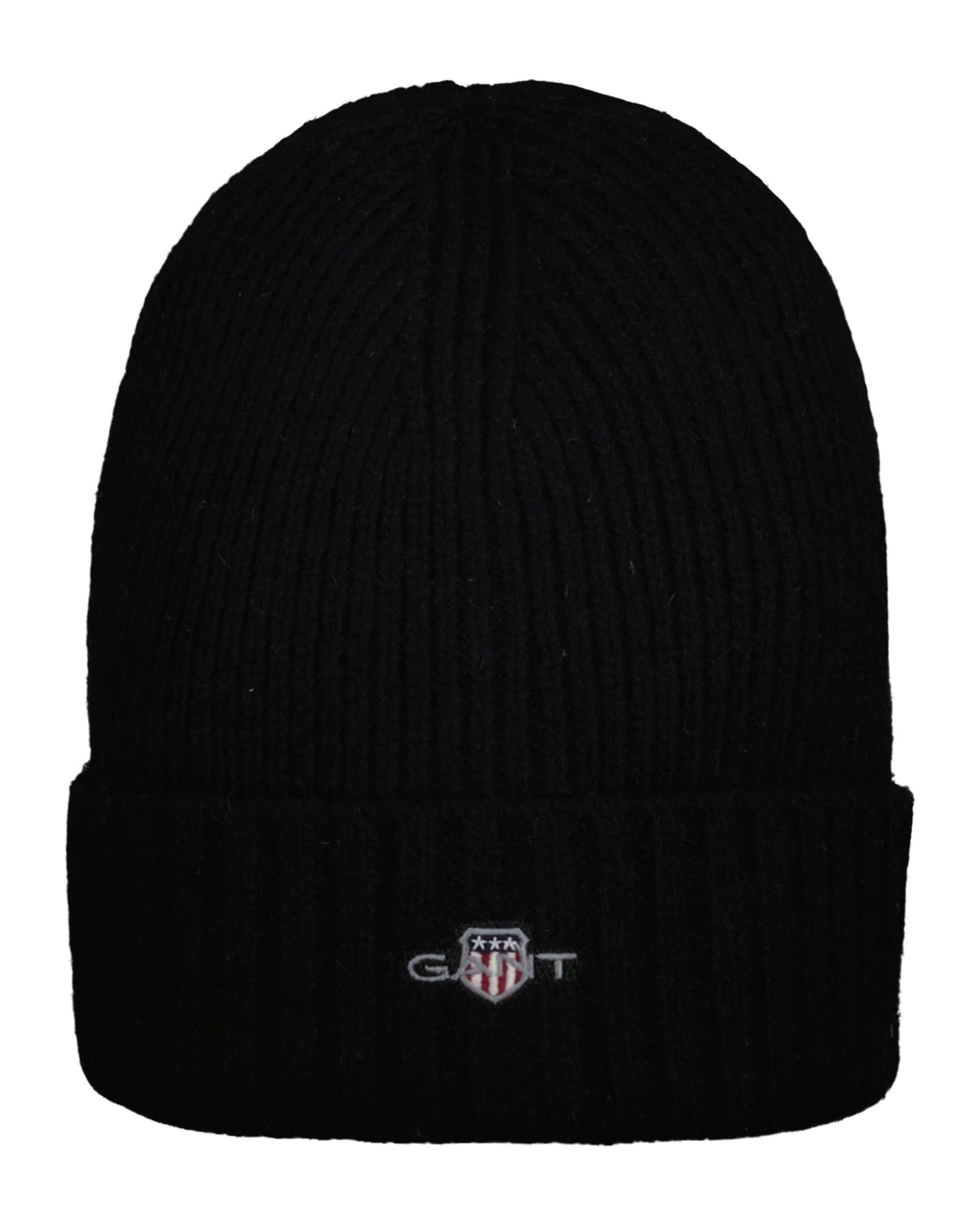 Shield Wool Beanie - Unisex - Black