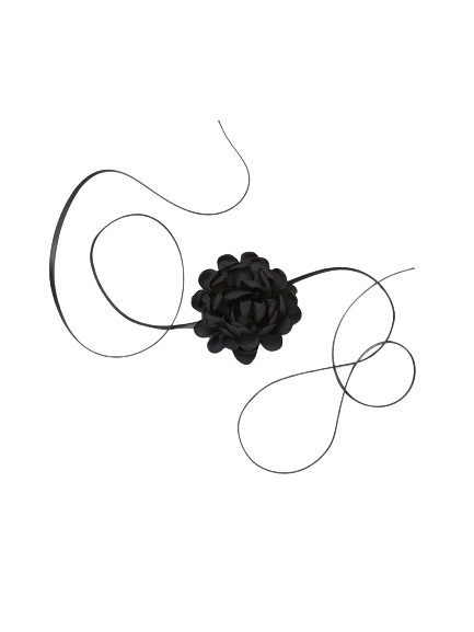Flowria Choker - Black