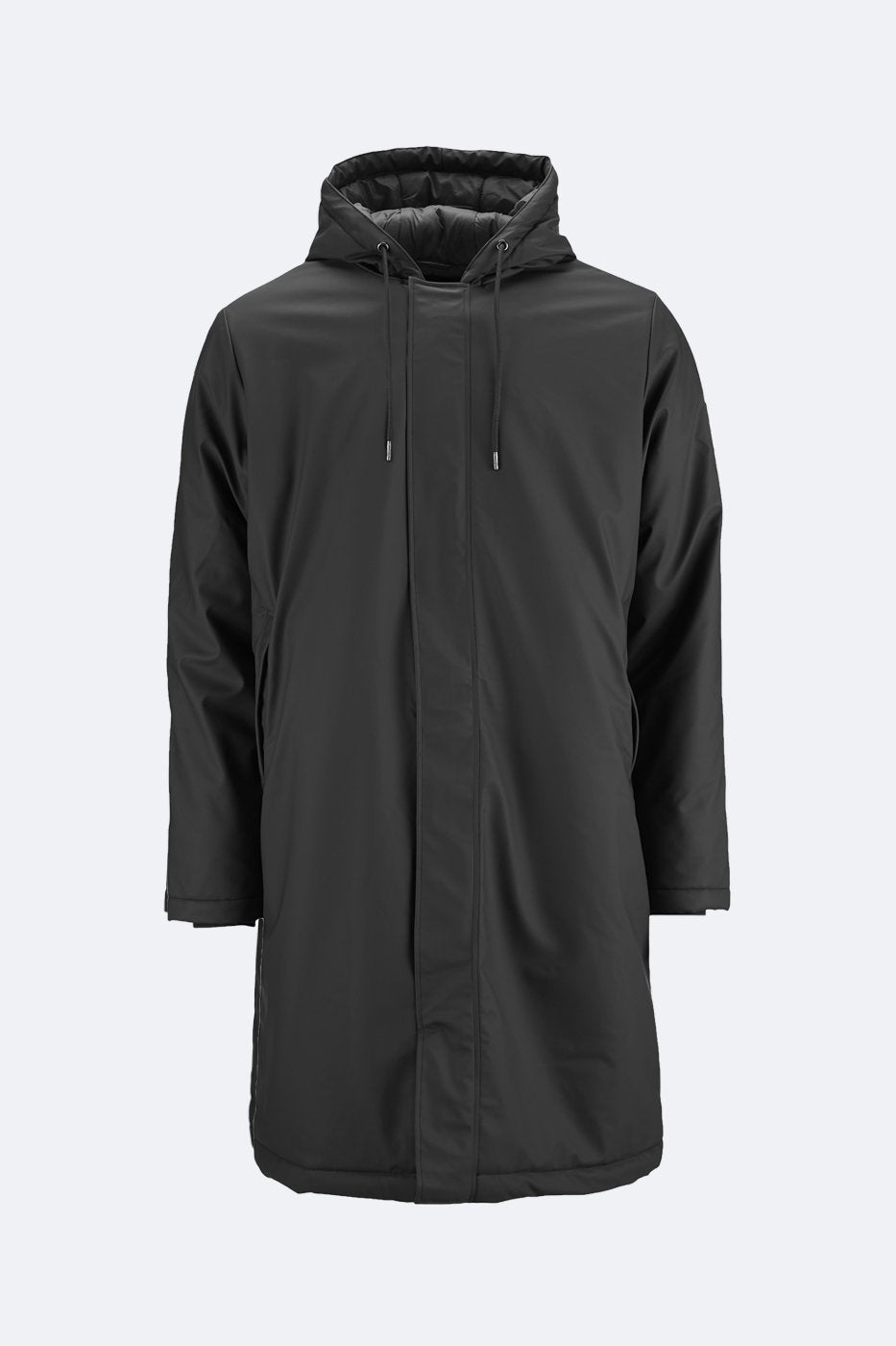Padded Coat - Black - Rains - Jakker - VILLOID.no