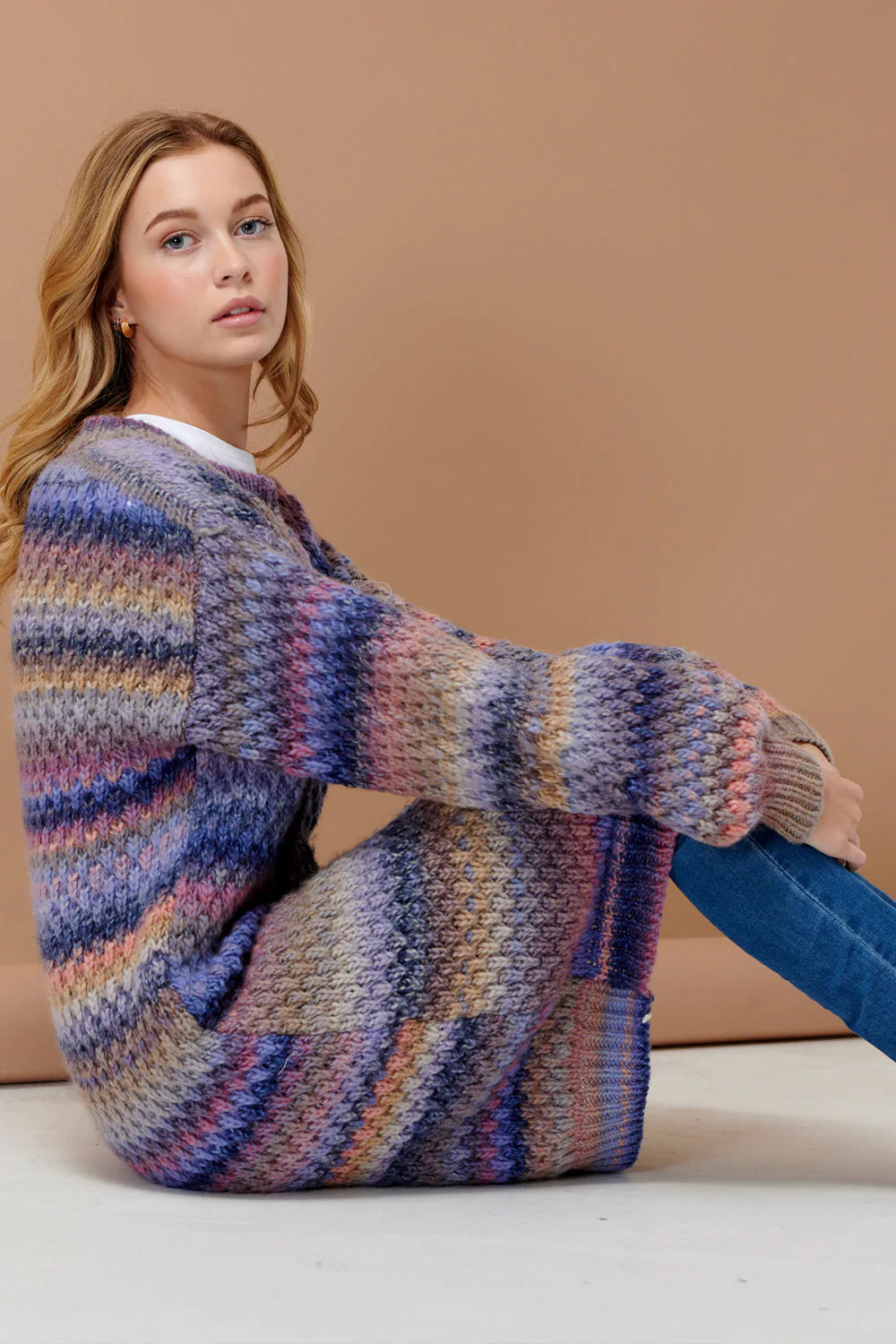 Gio Cardigan - Rainbow Mix