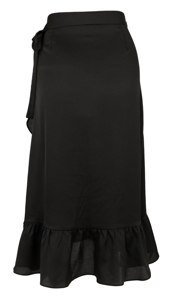 Mika Solid Skirt - Black - Neo Noir - Skjørt - VILLOID.no