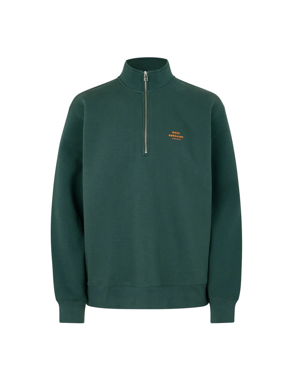 Standard Half Zip Logo Sweat - Darkest Spruce