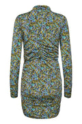 MiliaGZ Dress - Green/Blue Brush