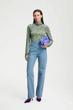 MiliaGZ Rollneck - Green/Blue Brush