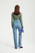 MiliaGZ Rollneck - Green/Blue Brush