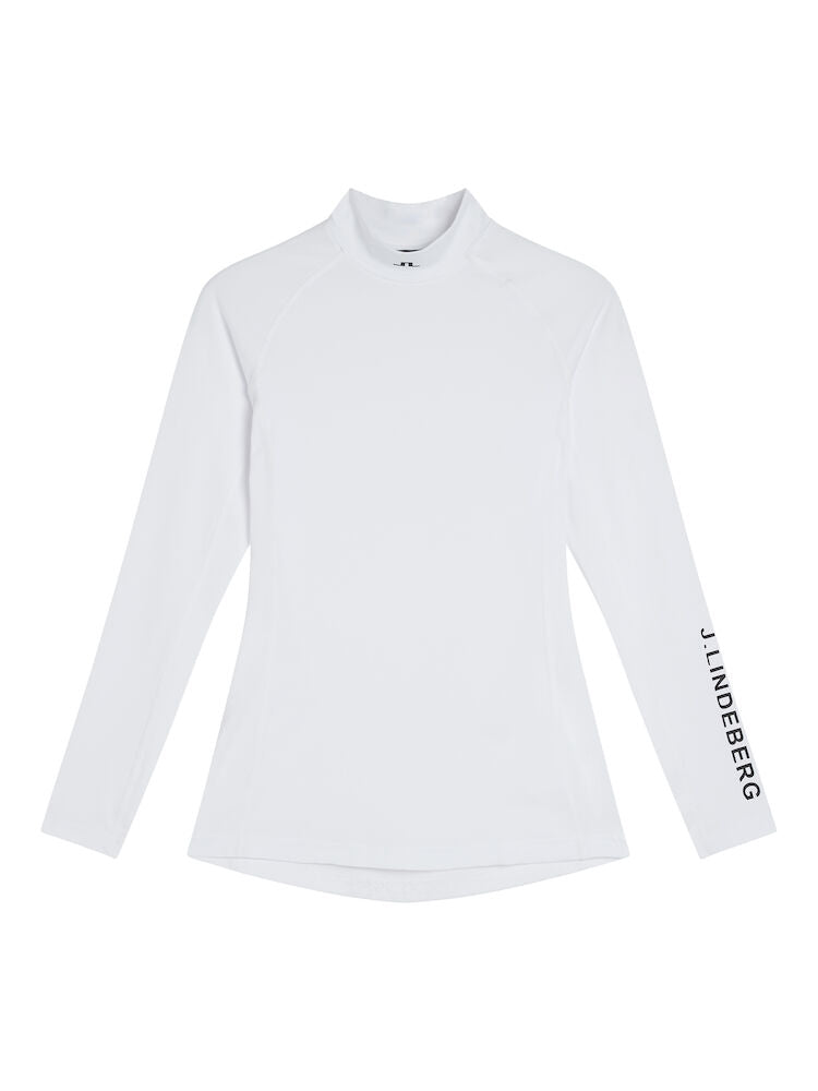 Asa Soft Compression Golf Top - White