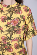 Draped Short Dress - Aspen Gold - MAUD - Kjoler - VILLOID.no