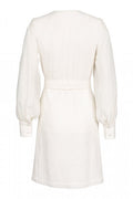 Helene Wrap Dress - Off White