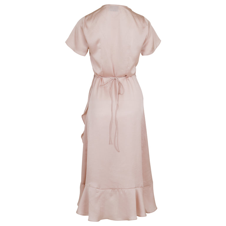 Magga Solid Dress - Powder - Neo Noir - Kjoler - VILLOID.no